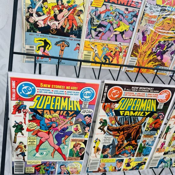 Superman Family 180 202 206 208-210 & Super Team Giant 6-7 9 Lot Bronze Age Lois - Picture 7 of 7